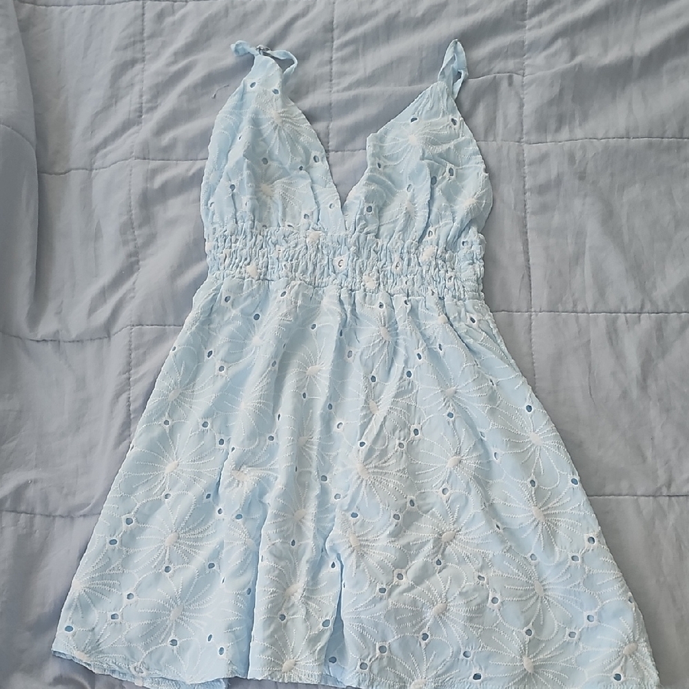 Ocean Drive Sky Blue Dress